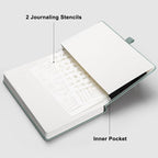 RETTACY Dotted Journal Notebook, 192 Pages, A5 Medium Size | Leather Hardcover - Image 7