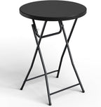 Folding Table, 32 Inch Foldable Cocktail Bar, High Top Round Folding Tables No by FoldingFurniture