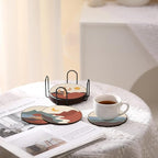 Bulerrylulu 6 Pcs Diamond Painting Coasters Kits - Image 5