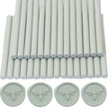 Sage Green Wax Seal Sticks, Vanilla Green Sealing Wax Gun Sticks Great by ONWINPOR