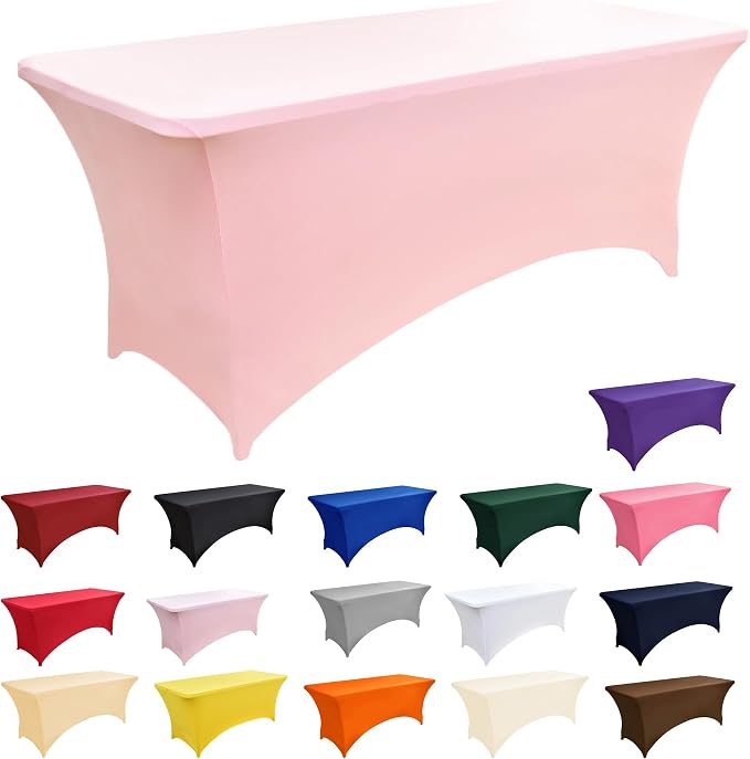 6-Pack 6ft Spandex Table Covers - Image 3