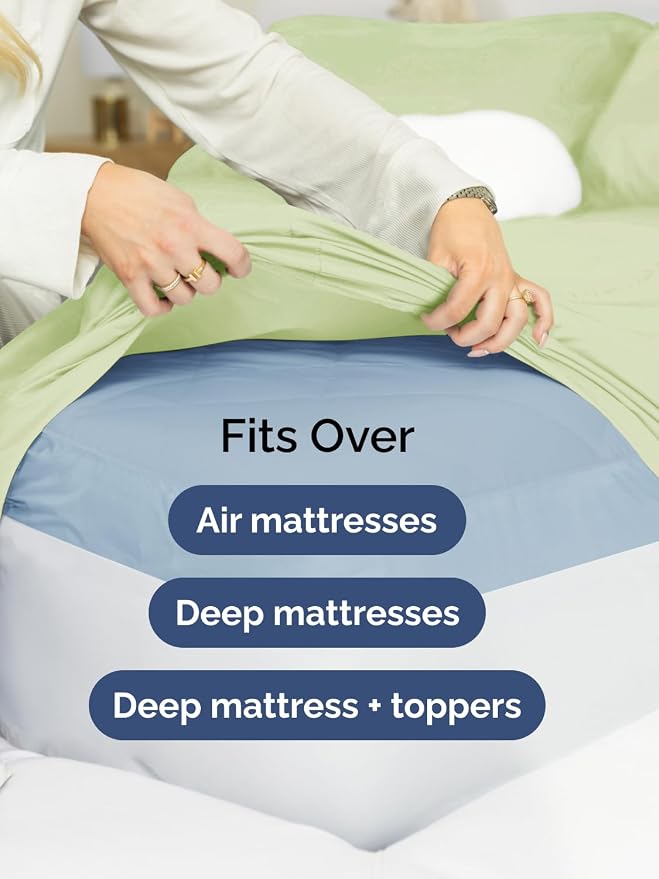 Extra Deep King Fitted Sheet - Image 6
