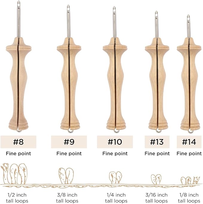 The Oxford Punch Needle #8 Fine Point Punch Needle | Patented Design | - Image 5
