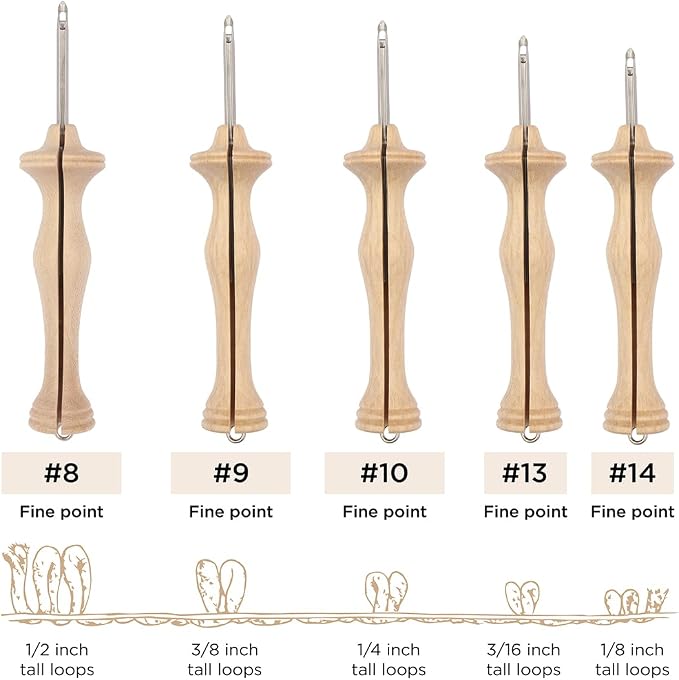 The Oxford Punch Needle #10 Fine Point Punch Needle | Patented Design | - Image 5