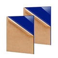 2 Pack 12'' x 16'' Opaque Dark Blue Acrylic Sheet, 3mm Thick Acrylic Plastic by Unknown