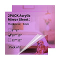 Mirror Acrylic Sheets 1/8 ” Thick by gdhwcxl