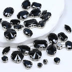 Sew on Rhinestone, Bags and Sewing Accessories，Black - Image 4