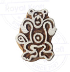 Royal Kraft Wooden Stamps DIY Fabric, Henna Printing Blocks THDtag089 - Image 3