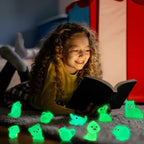 DIYDEC 60PCS Luminous Mini Resin Animals 60 Styles Miniatures Glow in The Dark - Image 7