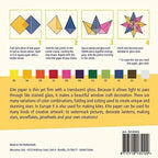 Mercurius Kite Paper 6"x6" – 100 Colored Transparent Sheets - Image 2