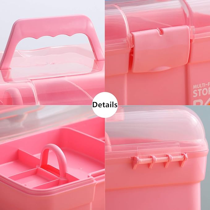 Kinsorcai 11'' Plastic Storage Box - Image 4