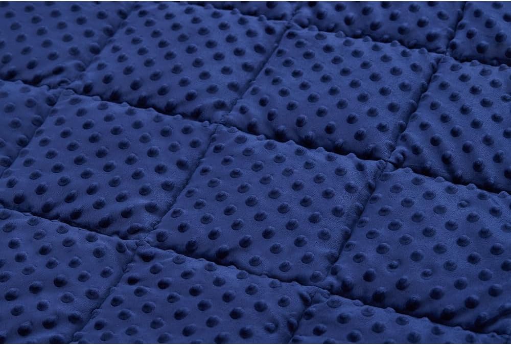 TONGDADA Minky Weighted Blanket | 40''x60'', 10lbs | Cozy and Soft Minky - Image 7