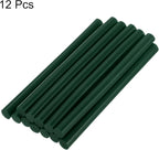 uxcell Mini Hot Glue Sticks for Glue Gun 11mm x 100mm Dark Green 12pcs - Image 3