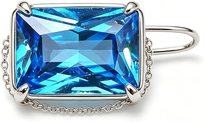AierCrystal Aquamarine Color Cubic Zirconia Loose Beads Unset - Image 8