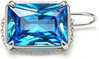 AierCrystal Aquamarine Color Cubic Zirconia Loose Beads Unset - Image 8