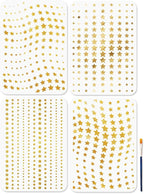 MAYJOYDIY 4Pcs Star Gradient Stencil by MAYJOYDIY