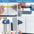 King&Charles Metal Cabinet Hardware Jig & Auto Center Punch Set | Avoid Jitter - Image 4
