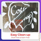 White Jumbo Chalk Markers - 15mm Window Markers | Pack of 2 White pens - Use on - Image 6