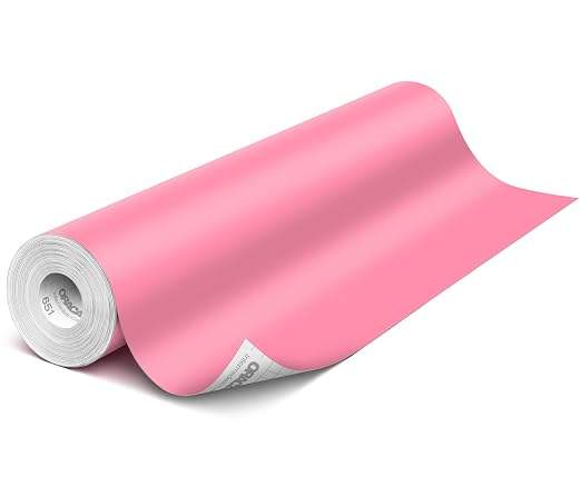 ORACAL 651 Matte Soft Pink Vinyl Durable Roll Easy to Weed Permanent Adhesive by Orafol