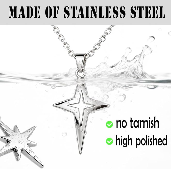 stino 40Pcs No Tarnish Celestial Pendants Charms - Image 2