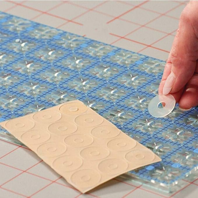 1pcs Meander Ruler Template+1pcs Free Motion Low Shank Quilting Ruler - Image 4