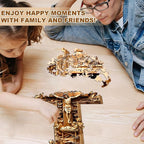 Jigfoxy Wooden Puzzles for Adults, Eternal Grace Wood Puzzles Adult, Unique - Image 2