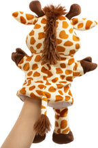 HollyHOME Animal Puppets Giraffe Hand Puppets Toys Sika Zoo Animal Puppets 14 - Image 4