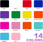 12" x 10" Iron-On 3D Puff Heat Transfer Vinyl Sheets - Image 3