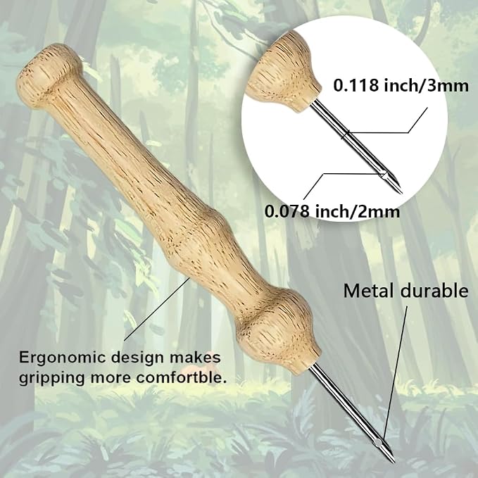 BEUNITONE Forest House Punch Needle Kit - Image 3