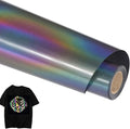 guangyintong Reflective Rainbow Heat Transfer Vinyl HTV Rolls, Rainbow HTV Vinyl by guangyintong