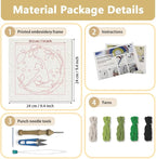 DOODLREAM Zen Yoga DIY Punch Needle Embroidery Kit - Image 2