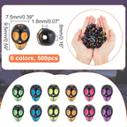 arricraft 500 Pcs Acrylic Skull Beads - Image 2