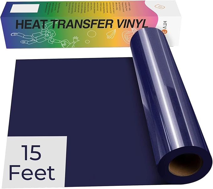 HTVRONT HTV Vinyl Rolls Heat Transfer Vinyl by HTVRONT