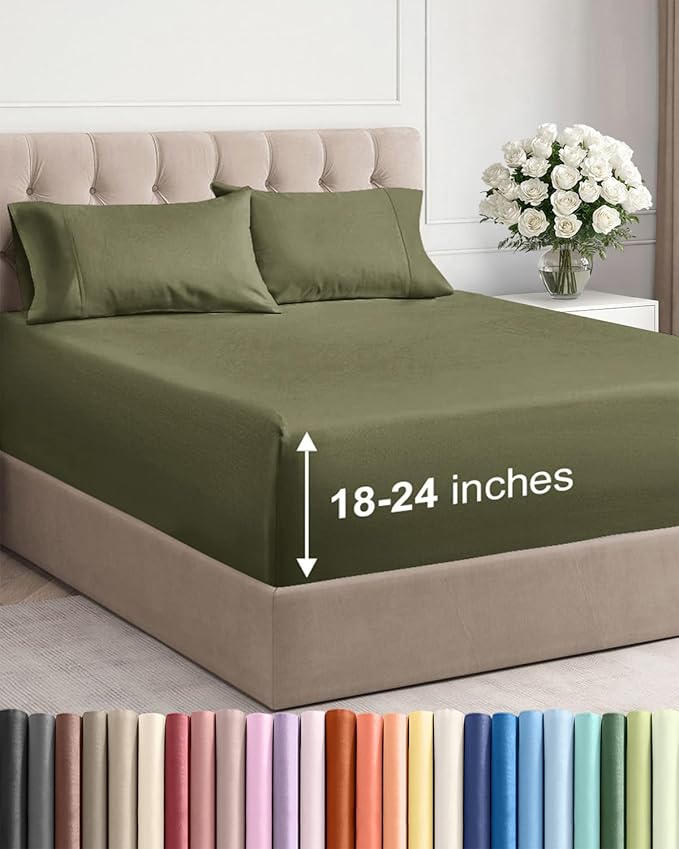 Extra Deep Queen Sheet Set by CGKUnlimited
