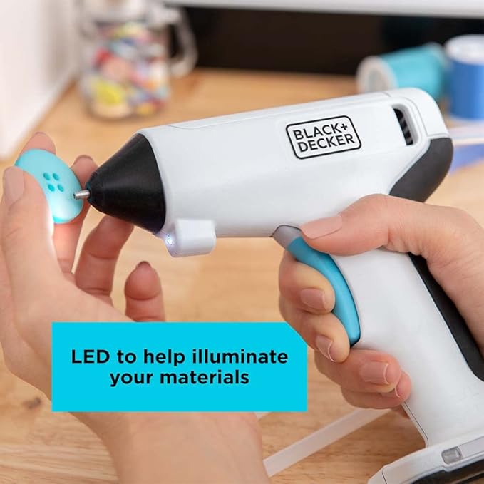 BLACK+DECKER 4V MAX Cordless Glue Gun, USB Rechargeable - Image 5