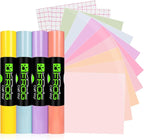 VINYL FROG Pastel Permanent Vinyl -12‘’x12'' Glossy Boho Vinyl Bundle 14 Sheets - Image 8