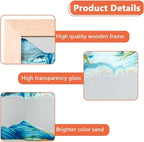 Bochino Moving Sand Art Picture Dynamic Sand Picture 3D Sand Art Frame - Image 3