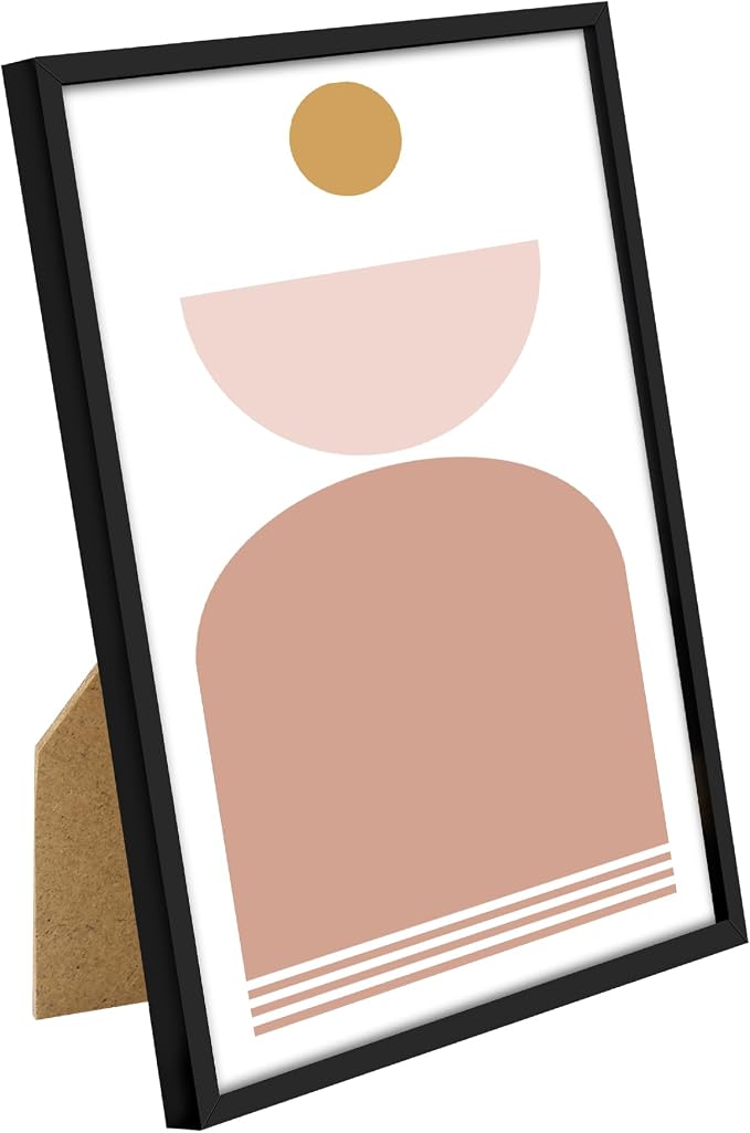 upsimples 8x10 Picture Frame Set of 3, Made of High Definition Glass - Image 2