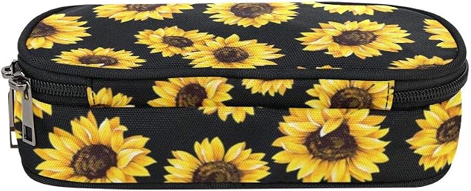 ANANGTEE Sunflowers Pencil Case Pouch - Image 5