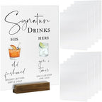 Acrylic Sheets, 5 Pack 8x10 Inch Frosted 1/8 Inch Thick Decorative Signage by JINMURY