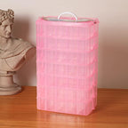 Sooyee 7 Layers Stackable Storage Container, 70 Adjustable Compartments - Image 6