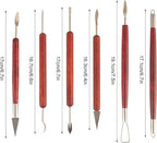 DIYOOHOMY Double-Ended Clay Sculpting Tools Set, Professional Ceramic Modeling - Image 2