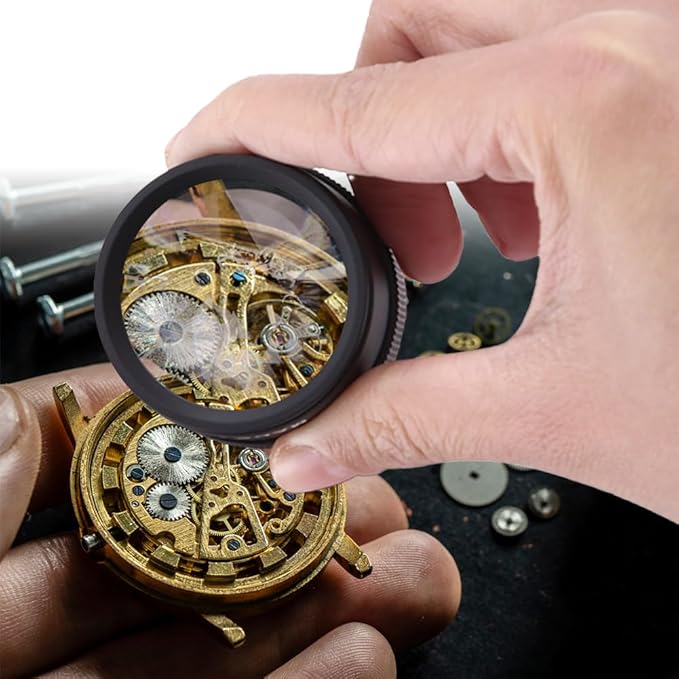 30X Coin Magnifying Glass, Portable Jewelry Loupe | Portable Pocket Magnifier - Image 4