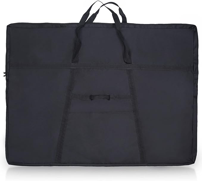 JJRING Extra Large Dacron Waterproof Light Weight Art Portfolio Tote Bag by JJRING