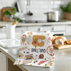 Quilters Gifts Kitchen Towels, Sewing Quilting Lovers Gifts Kitchen Towels - Image 4