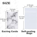 Earring Cards, Set Jewelry Making Supplies - Image 2