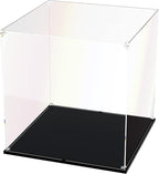 Clear Acrylic Display Case, Self-Assemble Showcase by dofopo