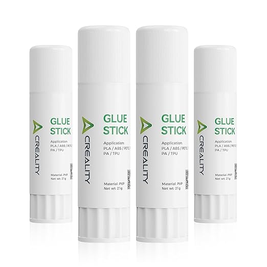 4 Pack Creality 3D Printer Glue Sticks Enhanced First Layer Adhesion | Reduce by Comgrow