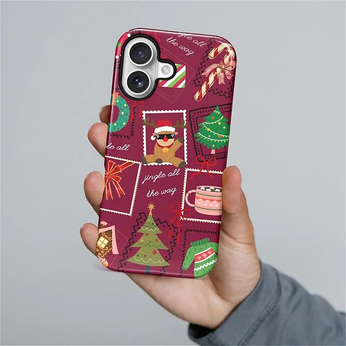 Case for iPhone 17, Scratch Resistant Hybrid Double Layer Hard Shell，Coquette - Image 5