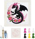 INFUNLY Dragon Moon Punch Needle Kit by INFUNLY